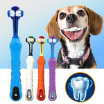 Pets Toothbrush With Three Sides - petsvine